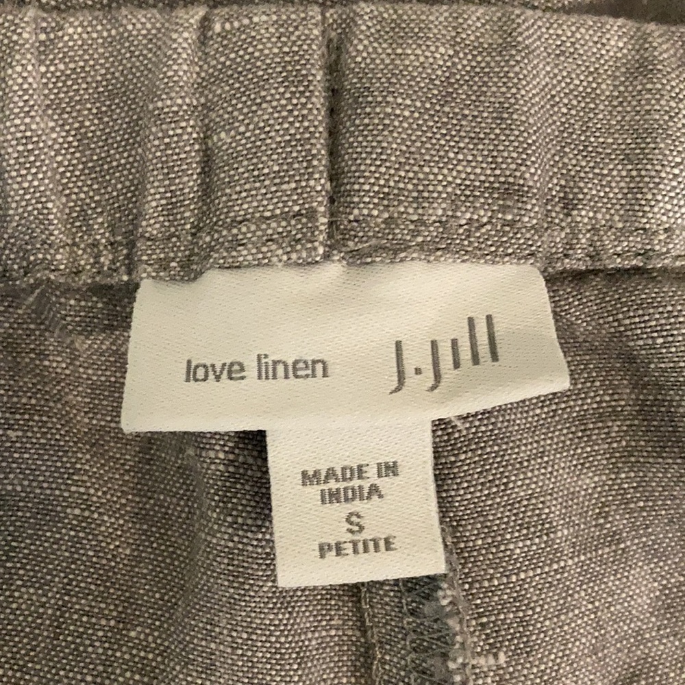 J. JILL Love Linen lady Ankle Capri Linen - Picture 4 of 10